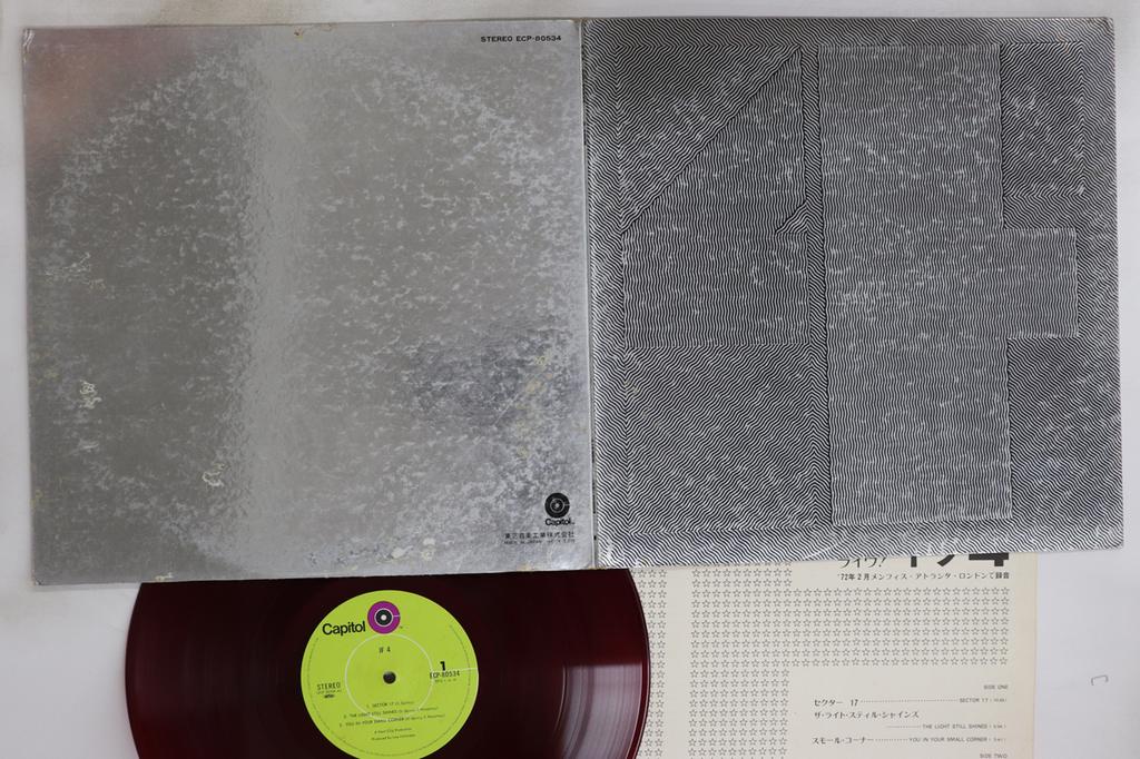 LP Record IF - If 4 ECP80534 CAPITOL 1972 Japan Rock Used