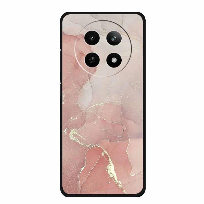 Case For Realme 13 Plus Marble TPU Soft Silicone Back Cover For Realme 13+ Cases Protective Mica Painted Colorful Bumper Capa