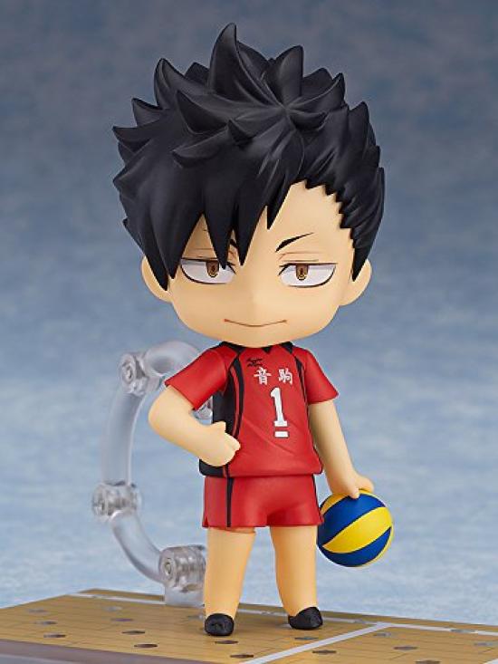 Nendoroid Karasuno High School Shiratorizawa Academy Kuroo Tetsuro ABS PVC Painted Movable Figure Haikyu!! vs. Non-scale &