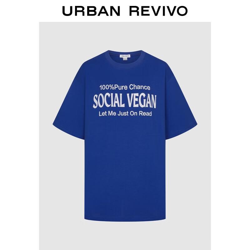 UR 2025 Women s Letter Print Cotton T-Shirt S