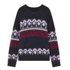 Qiusjuyi Women's Round Neck Knit Sweater