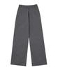 LUVISTRUE Curved L Comfy Parachute Pants(Charcoal)