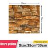 1/5/10pcs 35*30cm Wallpaper Self-adhesive 3d Bedroom Decoration Wall Waterproof Moisture-proof Soft Package Wallpaper