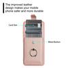 For Xiaomi Redmi Note 13 4G Case Drawing Type Card Slots Litchi Texture Leather Back Cover with Ring Kickstand
