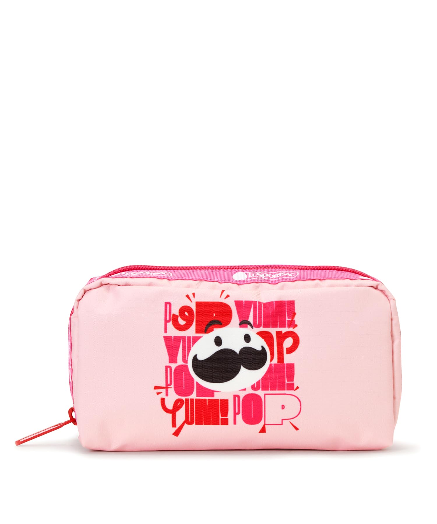RECTANGULAR Pink Rectangular Cosmetic LeSportsac×PringlesOfficialPouch COSMETIC/6511/Pringles