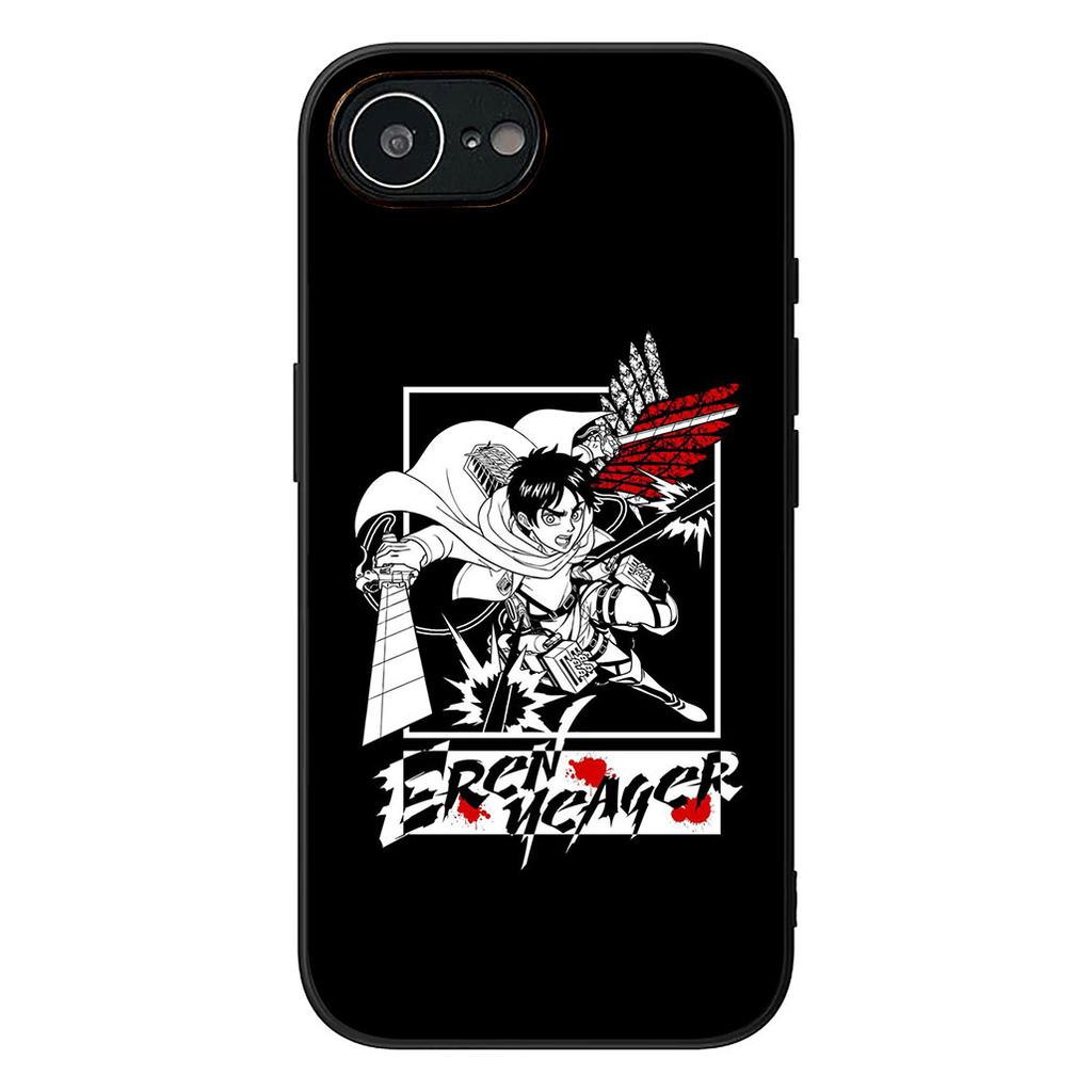 Levi Eren Jaeger Attack On Titan Phone Case for Samsung Galaxy A04 J7 J5 J2 Prime J8 A01 A02 A03  A42 M06 M16 M56 M23 G57 Cover