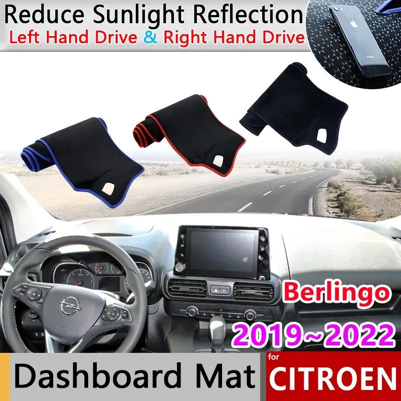 Dashboard Cover Board Mat Carpet for Citroen Berlingo Peugeot Partner Opel Combo Life ~ Pad Sunshade Sticker Accessories