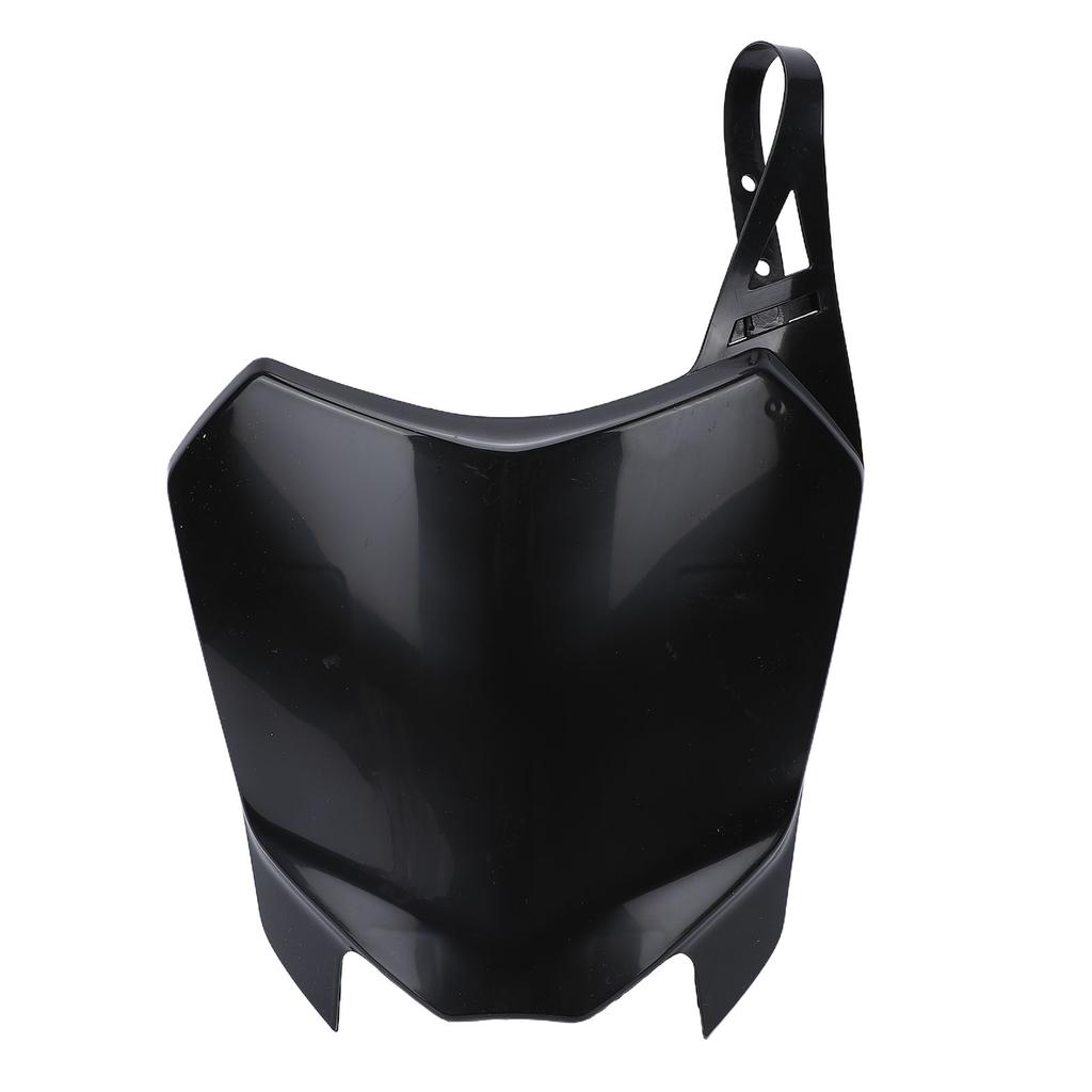Dirt Bike Number Plate ABS Waterproofing Dirt Bike Front Plate Replacement for CRF110F CRF125F