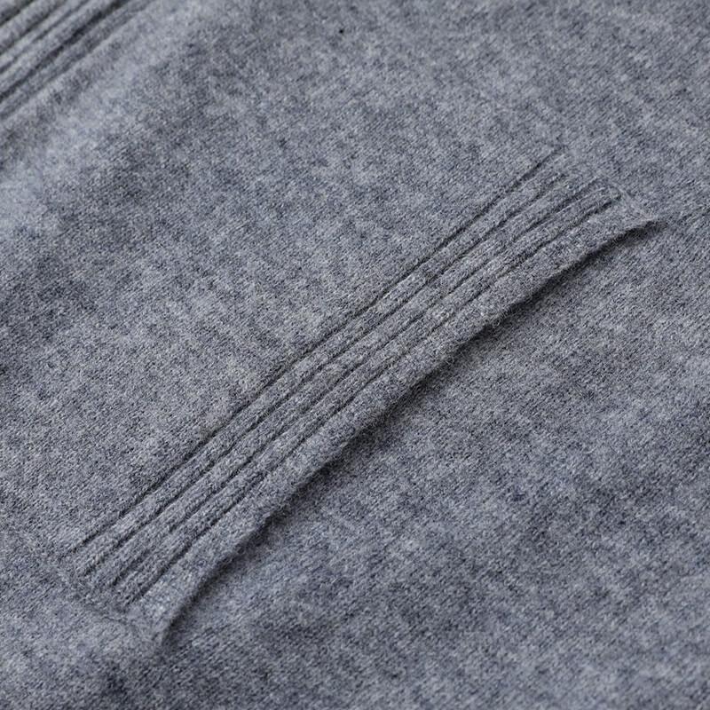 Xiangying Women's Hooded Full-Zip Knit Cardigan