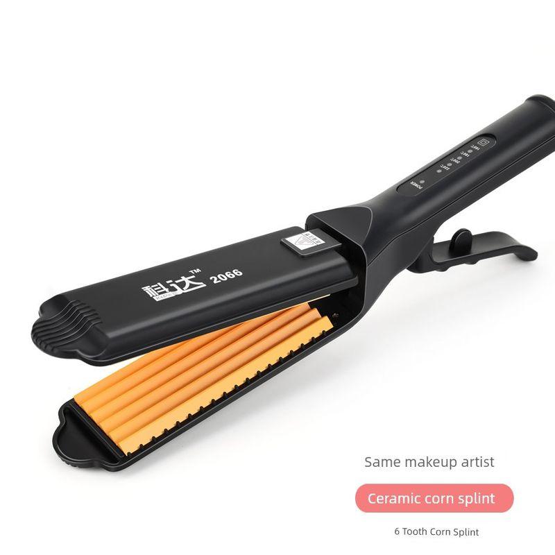

Plywood Corn Curler Female Underlay Hair Root Fluffy Large Corn Stigma Hair Straightener Straightening Board Temperature Regulating Ion Ironing Ceramic Glaze (6-Tooth Corn) - Gift Included