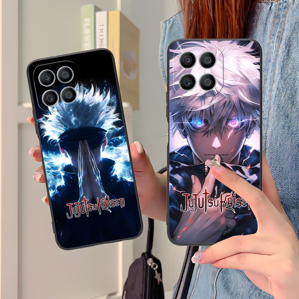 Jujutsu Kaisen Satoru Gojo Phone Case for Honor 90 80 70 60 50 30 20 10 9 8 7 Pro S SE Lite 5G Colorful Printing Cover Cover