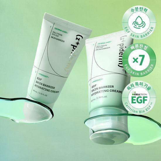 Z+piderm Celltrion EGF Skin Barrier Hydrating Moisture Cream 80ml
