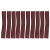 10pcs 27x2 Inch Aluminum Oxide Sanding Belt 686x50mm Abrasive Band for Wood Soft Metal (40#)
