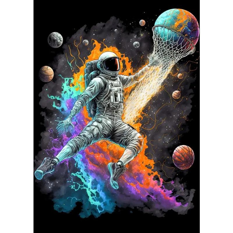 Nordic Colorful Sport Basketball Posters Prints Canvas Painting Sports Wall Art Picture for Kid Teen Boys Gift Room Gym Decor