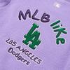 MLB Los Angeles Dodgers Sweatshirts Unisex Purple Crew Neck Thickened Regular 3AMTF5316-07LDS