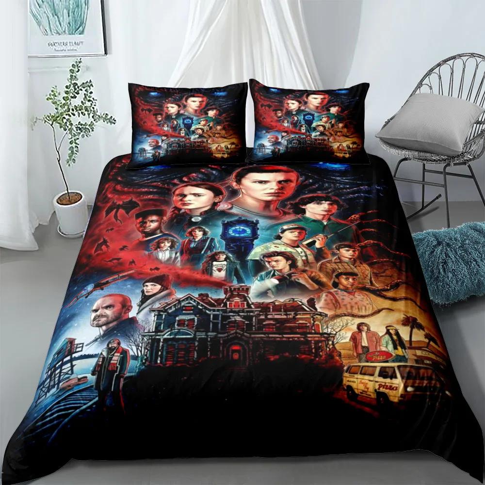 Strange Duvet Cover Throw Blanket King Queen Double Full Twin Single Blanket not including pillow case 130cm x 150cm