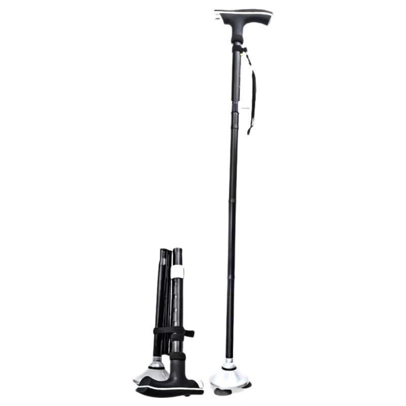 Folding Adjustable Anti-slip Walking Cane for Seniors