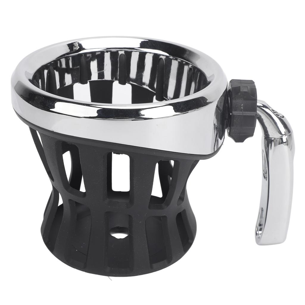 Motorcycle Drink Holder Chrome Plated Universal Handlebar Mount Cup Holder for Goldwing GL 1800 F6B