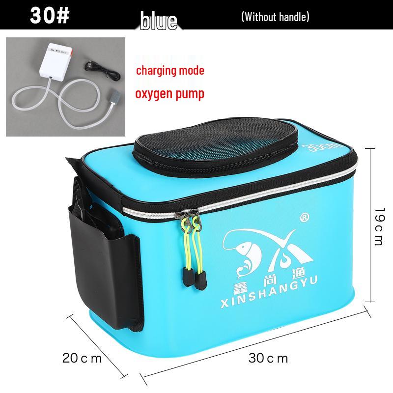 Foldable EVA Fish Keeper Bucket - Thickened Waterproof Fishing Gear