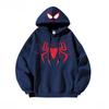 American Retro Hip-Hop Spider-Man Hoodie for Boys & Girls - Loose Fit Couple Outerwear for Fall & Winter