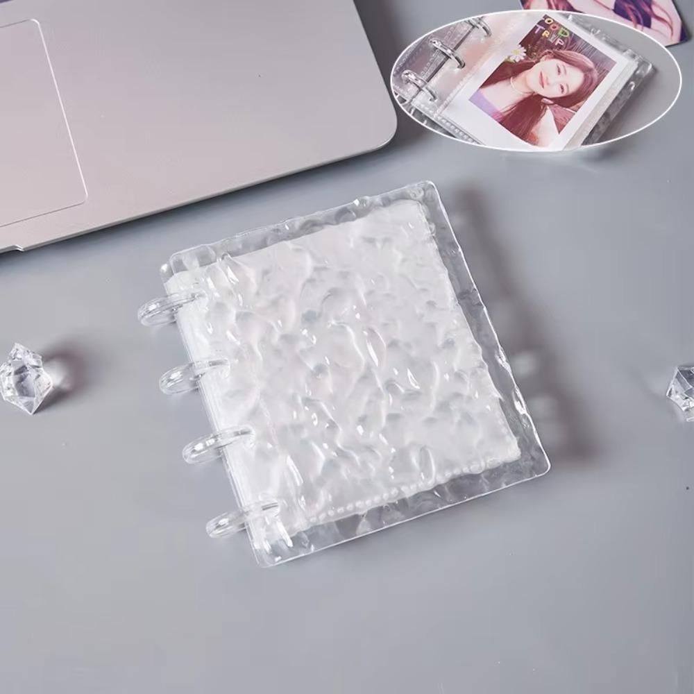 Transparent Photocard Collection Book 3 Inches Card Holder Idol Picture Protector  School