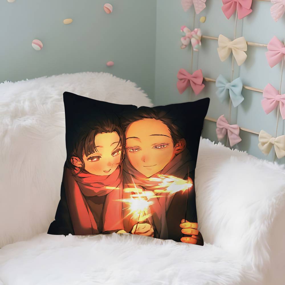 AAkazas X Koyukis Case Plush Fabric Soft Pillowcase Double Sided Print Cushion Cover Household Gifts