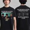 Mumford Sons Prizefighter Tournée Nord-Américaine T-shirt Graphique Folk Rock Streetwear Décontracté Unisexe Top