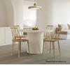 Wabi-Sabi Retro Yellow Travertine Chandelier, 2024 New Design for Dining Room or Bar Counter