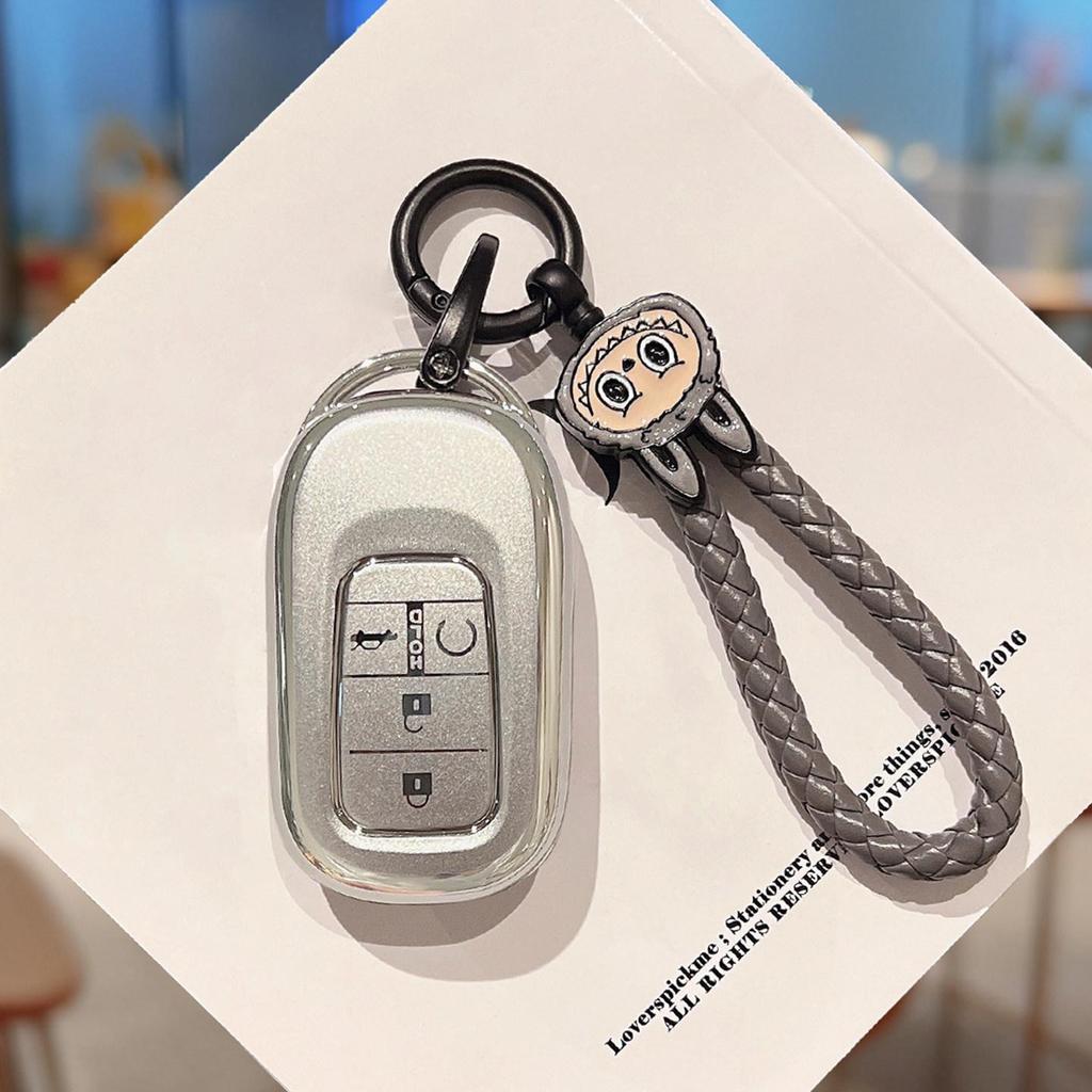 Honda Key Case for 10th Gen Civic, Accord, CRV, Vezel, HR-V, Crown, Road Style, and Lingpai.