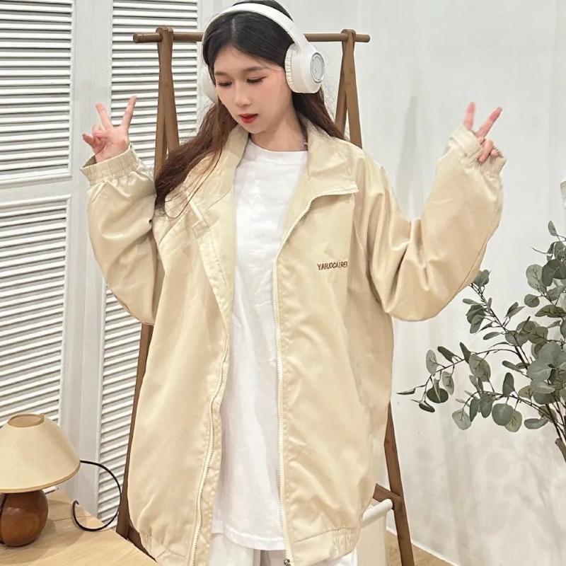 Jacket Workwear Spring and Autumn Waterproof New Men's Stand Collar Spring and Summer Thin Loose Jacket