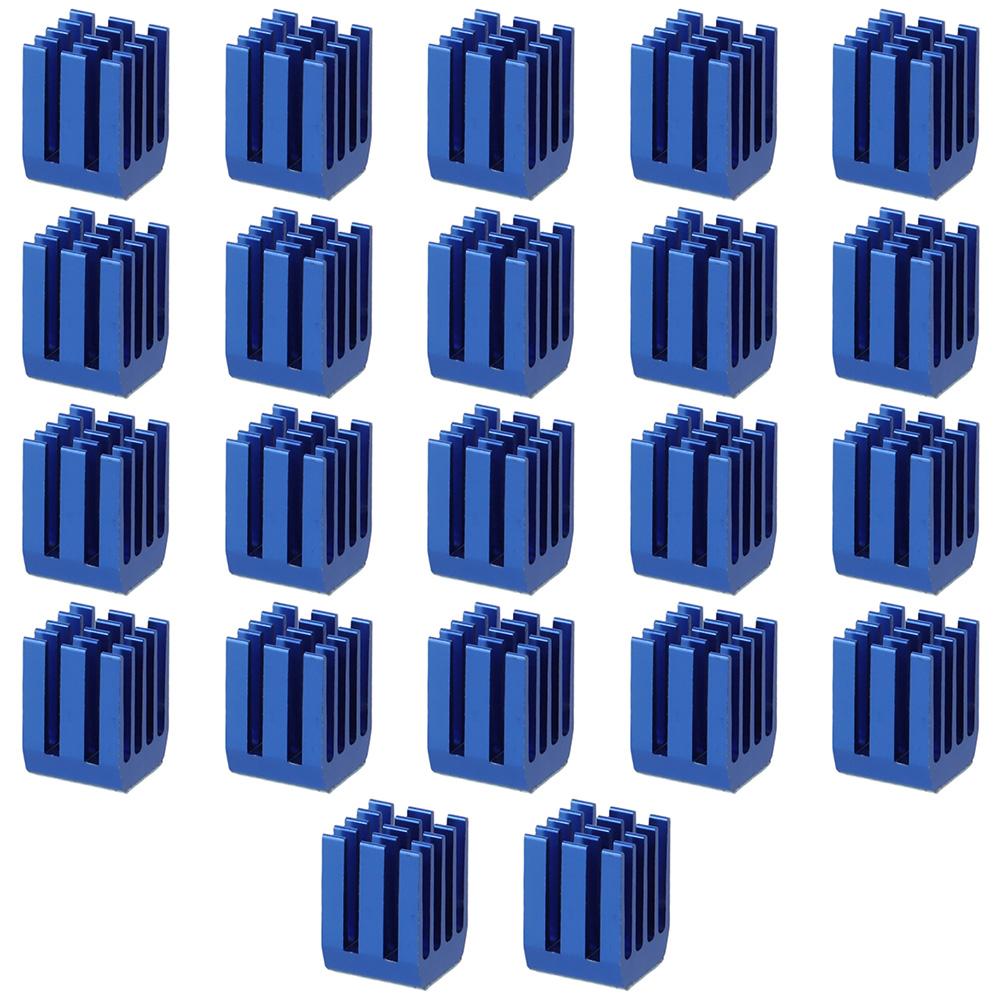 

22pcs Cooler Heat Sink Cooling 3D Printer Heatsink Kit TMC2130 TMC2100 A4988 DRV8825 TMC2208