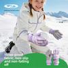 Kinder Skihandschuhe Wasserdicht Winter Warm Snowboard Fäustlinge für Jungen Mädchen, Rutschfeste Thermohandschuhe für Schneespiele & Eislaufen