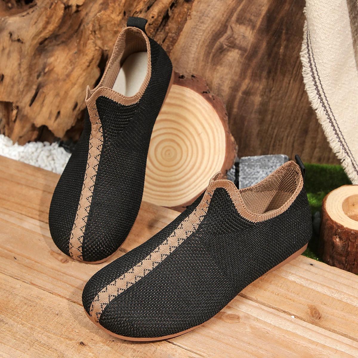 

Мода 2024 Лето Пара Женские Слипоны Легкие Балетки Женские Удобные Сетчатые Дышащие Мягкие Противоскользящие Лоферы для Женщин 36 чёрный