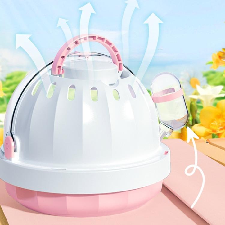 Practical Pet Travel Carrier Ventilable Hamster Carry Box Outdoor Transport Cage