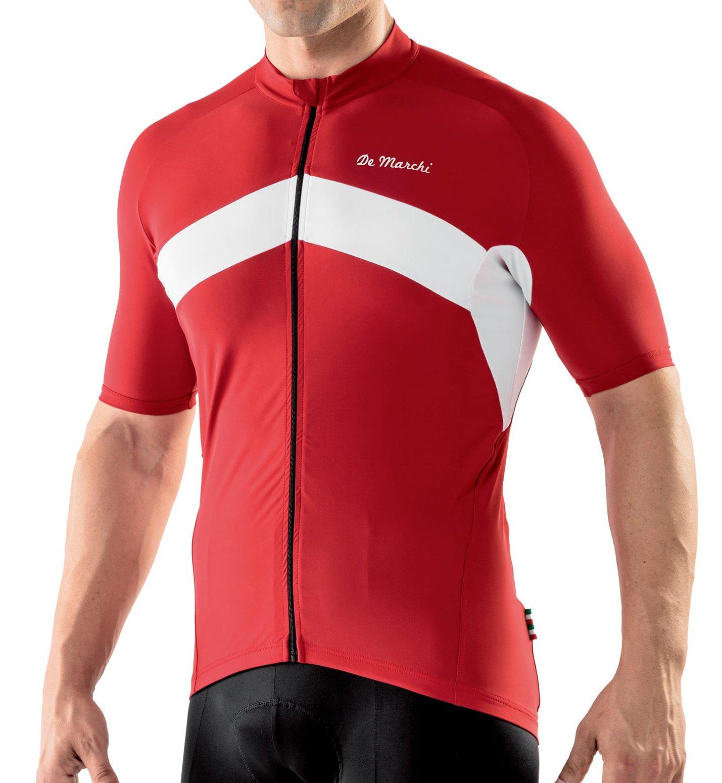 

De Marchi Leggera Size 4900MCDM25041 Spring/Summer Jersey, Red, M,