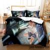 Anime Certain Scientific Railgun Misaka Mikoto Bedding Set Boys Girls Twin Queen Size Duvet Cover Pillowcase Bed Kids Adult