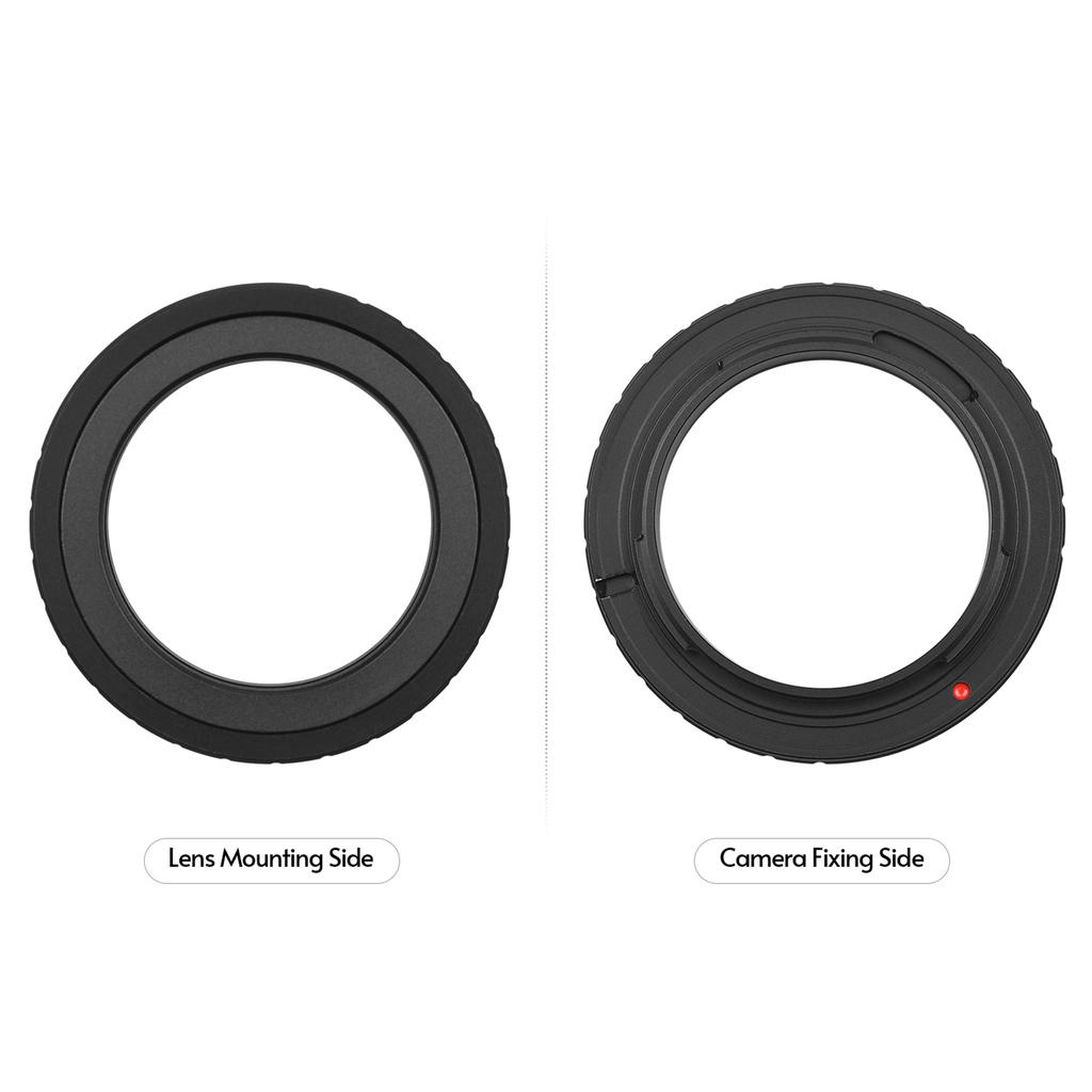 T T2 Mount Lens Adapter for Camera K-70 K-50 K-30 K-500 K-1, All Metal Construction, Machining, Easy to Install