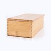 Scatola Contenitore per Bacchette con Coperchio Colore Legno Negozio di Ristorazione Stoviglie Commerciali Finitura