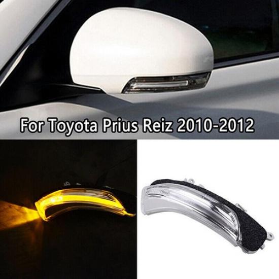 Rearview Mirror Light Signal Lamp Left Driver Side For Toyota Mark X Prius BL
