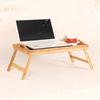 Breakfast Snack Tray Wood Bed Tray Laptop Portable Foldable Natural Bamboo Table Reading Gaming Desk Bed Table Drawing Table