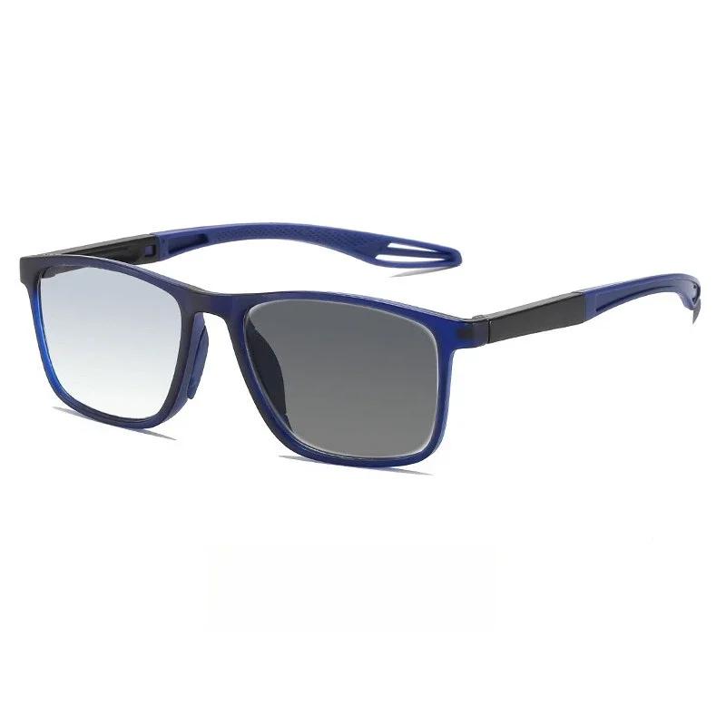 

Мужские и женские фотохромные очки для чтения, модные винтажные градиентные линзы, очки для дальнего зрения, унисекс, сверхлегкие, защита от ультрафиолета, пресбиопия +250