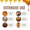 JUE-FISH Mehrzweck-Bienenwachs-Möbelpolitur, Holzwachscreme für Holzreiniger, Möbelpflege, Ölwachs, Holzgewürz, Bienenwachs, 80 g