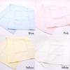 of Gauze Face Towel 33 x 80 cm [Set 2] Angel's - Blue/Yellow - Approx.