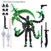 Titan 13 Action Figures T13 Figure 3D Printed Multi-Jointed Movable Lucky 13 Action Figure Nova 13 Action Figure Dummy Kids Gift