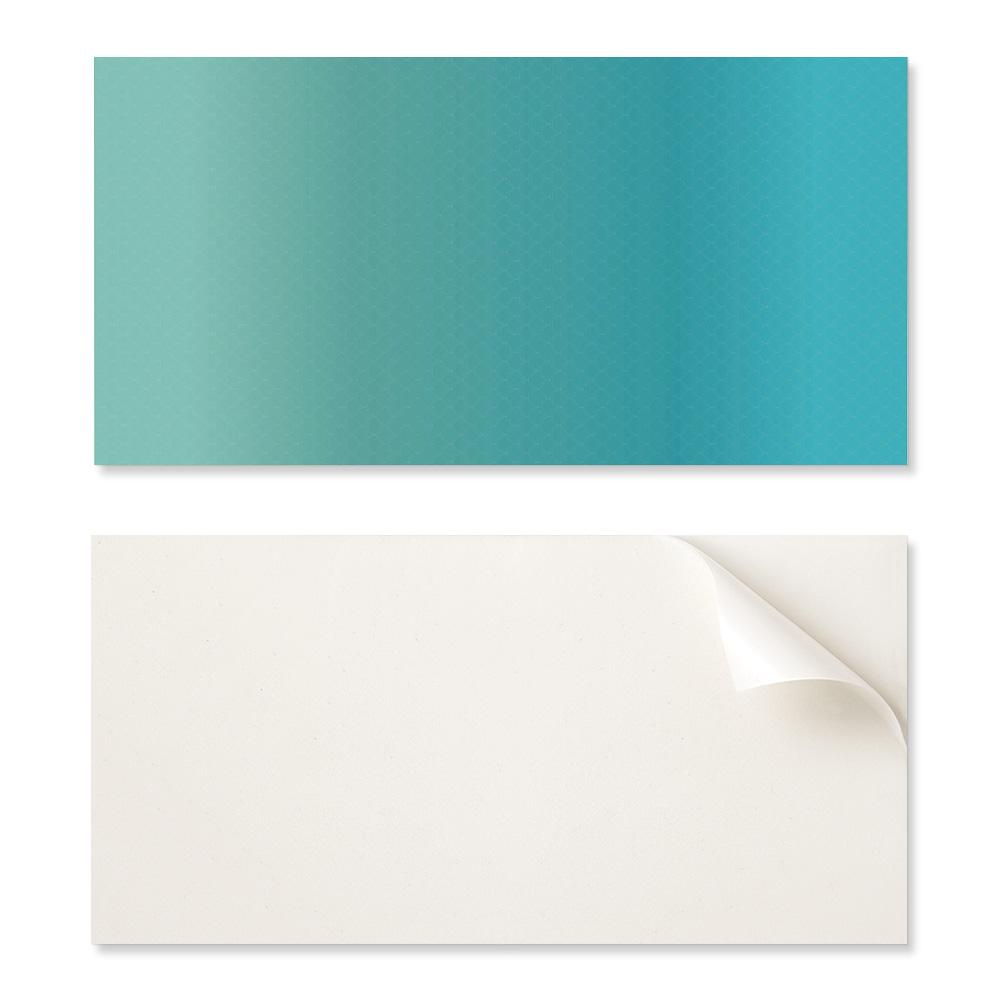 Naklejany Panel Winylowy Do Przedpokoju 100X50 Cm Stylowy Gradient Z Wzorem