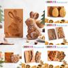 Cookie Cutters Biscuit Molds Baking Tool Kitchenware Wood Material 6 Styles Choose Perfect Baking Gift for Baking Lover