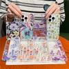 Applicable To Iphone17promax Mobile Phone Case, Colorful Laser Flower Apple 18 Anti-drop 17Pro Transparent Case