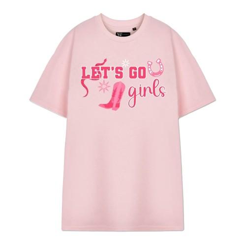 Show Me The Merch Damen LetÂ´s Go Girls T-Shirt