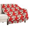 Jollibee Fast Food Throw Blanket Furrys manga Summer Travel Blankets