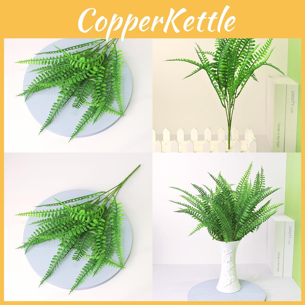 Fake Boston Green Fern Plant For Home Decoration Wedding Photography Use Prop